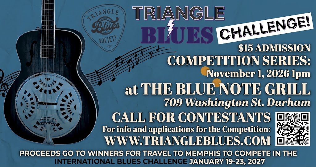 2026 Blues Challenge – CALL FOR MUSICIANS & Best Self-Produced CD!